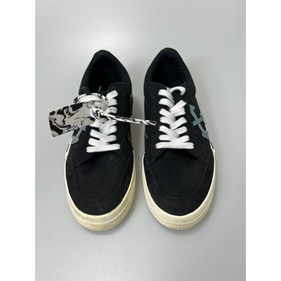 Off-White Vulc Low Eco Canvas Black/Blue Men’s EU 39/US 6 $305 - Picture 2 of 8
